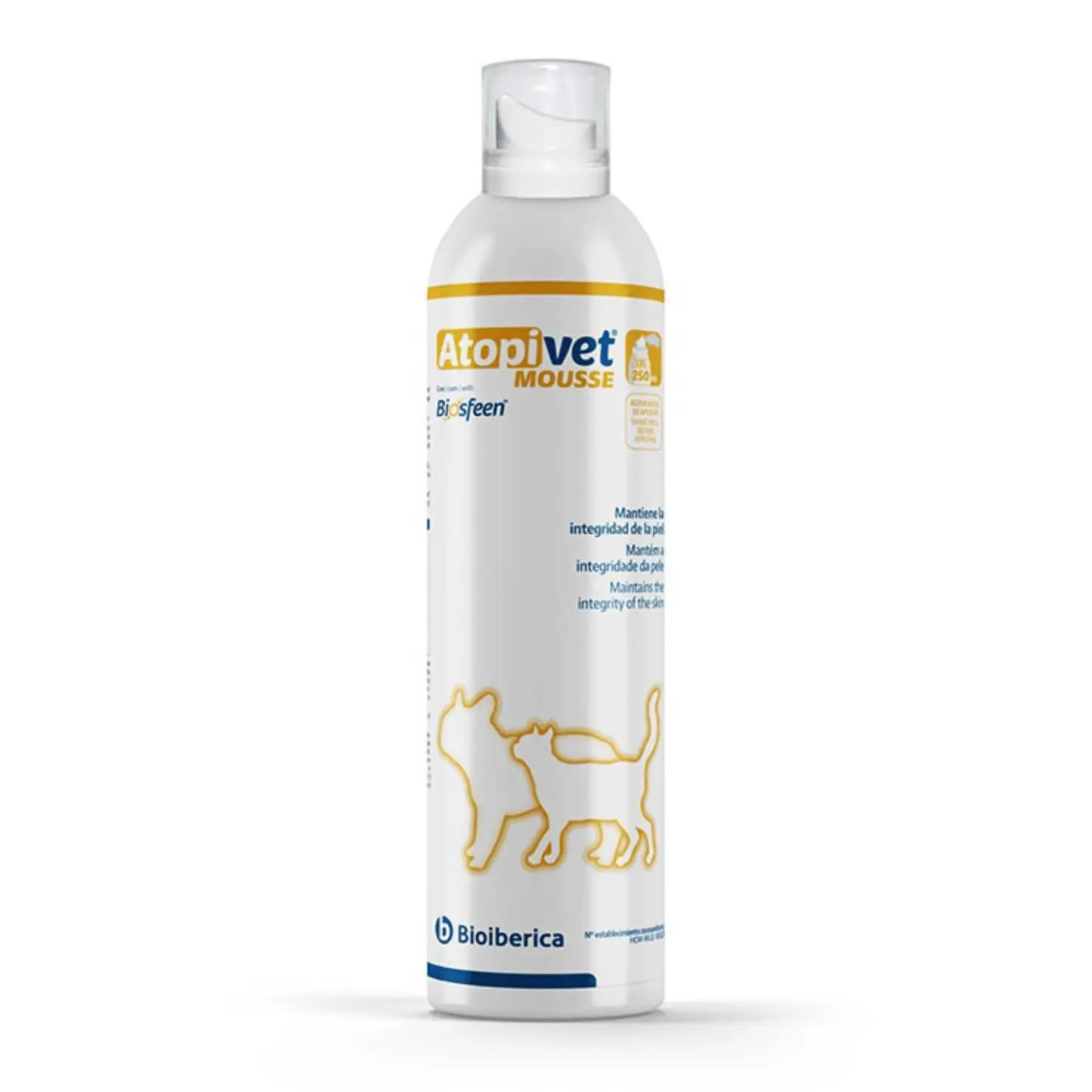 atopivet mousse para perros y gatos 250 ml