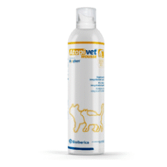 mantenimiento de la integridad de la piel atopivet mousse para perros y gatos