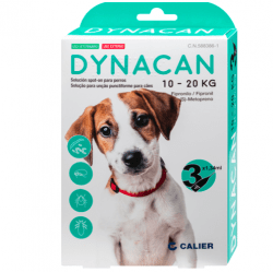 pipetas para perros Dynacan perros 10-20 kg 3 pipetas