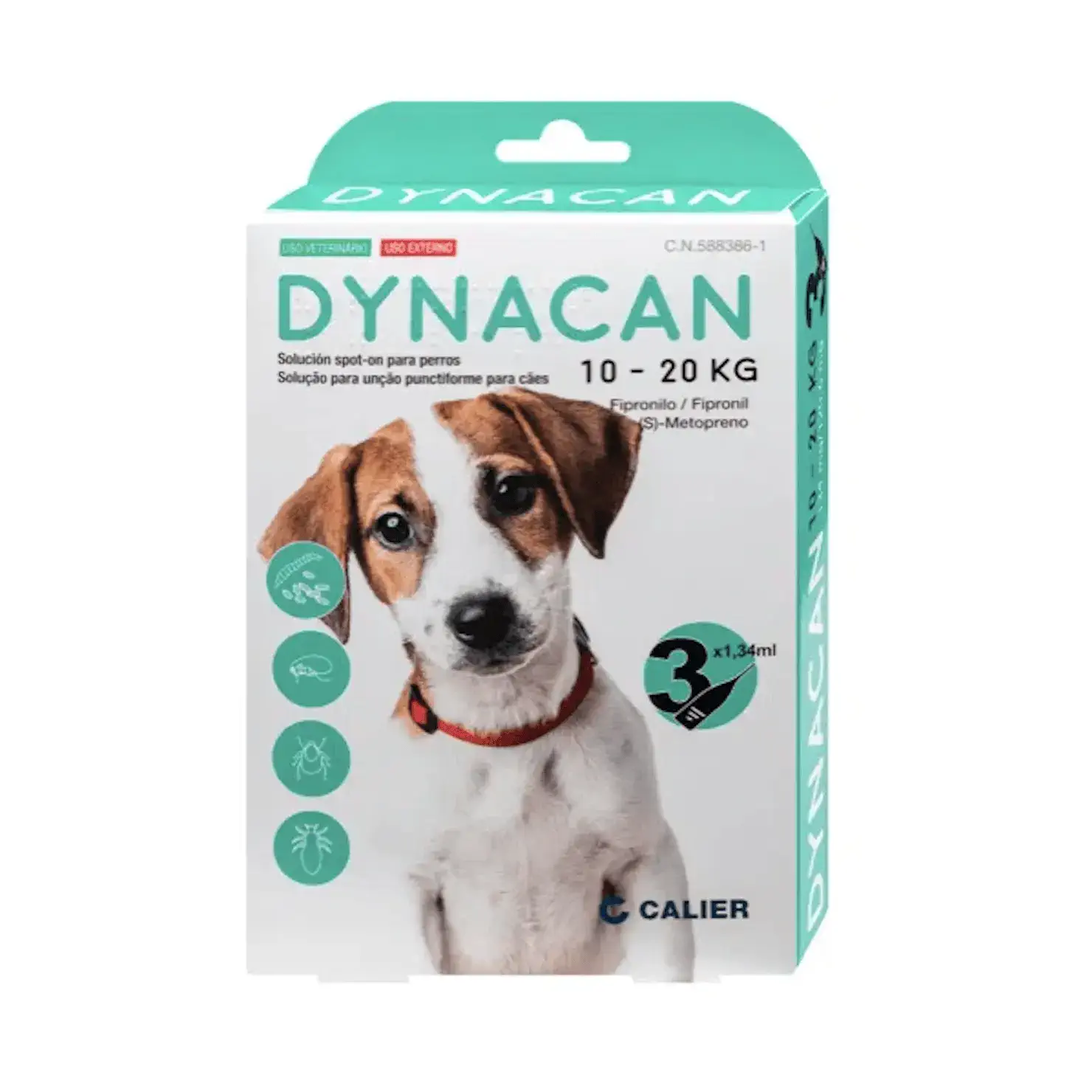 pipetas para perros Dynacan perros 10-20 kg de peso 3 pipetas-2