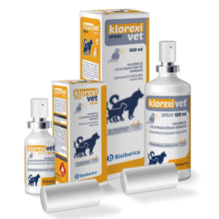 spray antiséptico para mascotas klorexivet spray en 30 y 100 ml