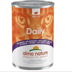 dieta húmeda para gatos almo nature daily con conjeo 400g