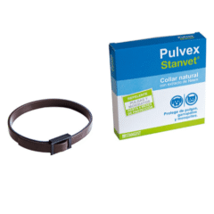 Collar natural repelente para perros y gatos pulvex collar 60 cm