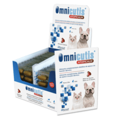 apoyo a la función dérmica omnicutis atopicalm 200 perlas perros y gatos