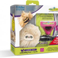 cepillo para gatos furminator gatos furflex combo talla L
