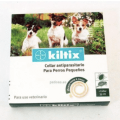 collar antiparasitario para perros pequeños kiltix