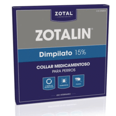 collar antiparasitario para perros zotalin 65cm