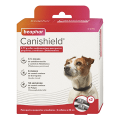 collar para perros canishield 2ux48cm