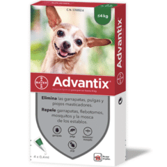 pipetas para perros advantix pipetas antiparasitarias hasta 4 kg