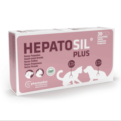 protector hepático perros y gatos hepatosil plus hepatoprotector 30 comprimidos