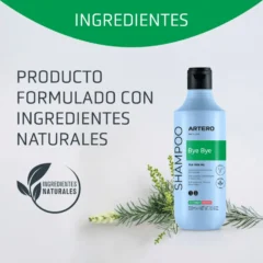 formulacion champu artero bye bye para perros