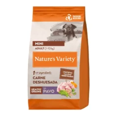 Healthy grains de nature´s variety de pavo para perros mini