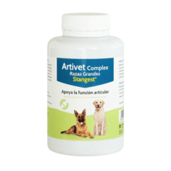 condroprotector para perros artivet complex razas grandes 60 comprimidos