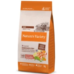 pienso sin cereales para perros de raza mini Nature´s Variety NO GRAIN salmón perros mini 7 kg