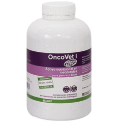 suplemento nutricional para tratamientos oncológicos para perros y gatos oncovet I 300 comprimidos