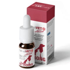 aceite de cáñamo para gatos y perros sativavet active strong 10 ml