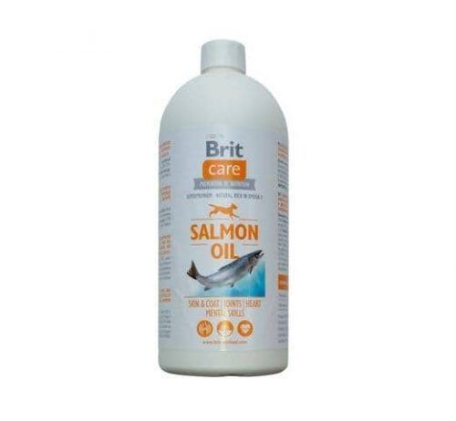 aceite salmón para perros brit care