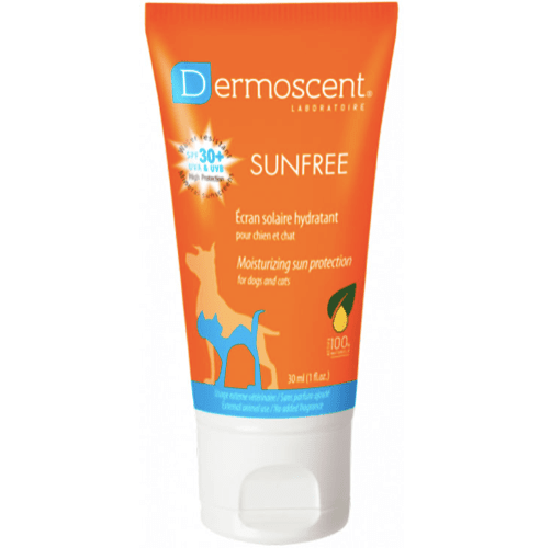 crema solar perros y gatos dermoscent sunfree 30 ml protector solar