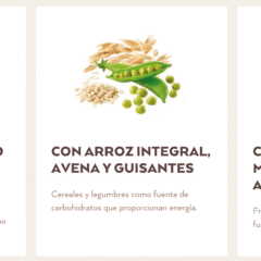 ingredientes principales Nature´s Variety Healthy grains pollo mini puppy