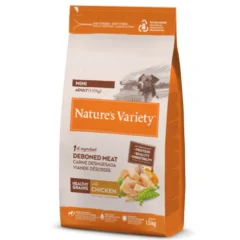 pienso con granos saludables Nature´s Variety healthy grains pollo para perros mini 1,5 kg
