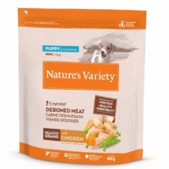 pienso para cachorros de menos de 10 kg Nature´s Variety Healthy grains pollo mini puppy 600 g