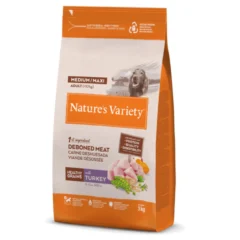 pienso para perros con granos saludables y pavo Nature´s Variety Healthy Grains PAVO para perros medium:maxi 3 kg