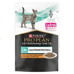 comida húmeda gastrointestinal sobres de pollo para gatos pro plan veterinary diets vet feline 10x85g