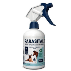 loción repelente antiparasitaria parasital 400 ml mascotas y equidos, caballos