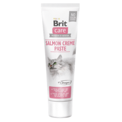 pasta para gatos para piel brit care cat pasta funcional crema salmón 100 g