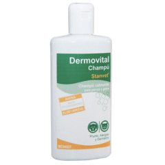 picores piel perros gatos dermatitis dermovital champú stanvet 250 ml