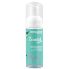 champú seco para gatos limpiador reparador dermoscent essential mousse gatos 150 ml