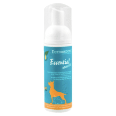 champú seco para perros limpiador reparador dermoscent essential mousse perros 150 ml