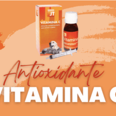 antioxidante para perros y gatos vitamina C jarabe Jt Pharma