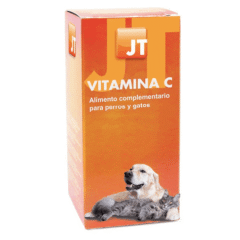 complemento nutricional para perros y gatos vitamina C Jt pharma 55 ml