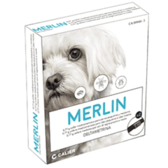 collar antiparasitario para perros collar merlin 48 cm
