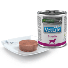 alimento húmedo perros con cristales estruvita farmina vet life struvite lata perros 300 g aspecto