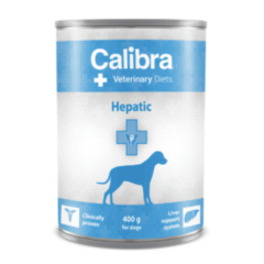 comida húmeda en lata para perros con insuficienca hepática crónica calibra hepatic perros calibra vet diet 400 g