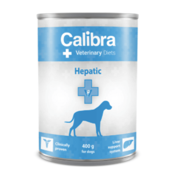 comida húmeda en lata para perros con insuficienca hepática crónica calibra hepatic perros calibra vet diet 400 g
