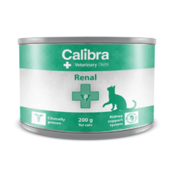 comida húmeda renal para gatos con insuficiencia renal crónica IRC calibra veterinary diets renal gatos 200 g