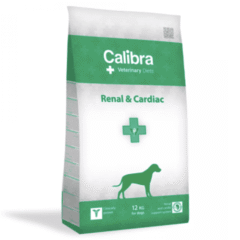 pienso para perros con insuficiencia renal y trastrornos cardíacos calibra vet diet renal cardiac 12 kg