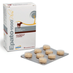 protector hepático para perros epato 1500 plus 32 comprimidos