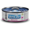 alimento húmedo gatos cristales estruvita y cistitis idiopática farmina vet life cat struvite 85 g para gatos