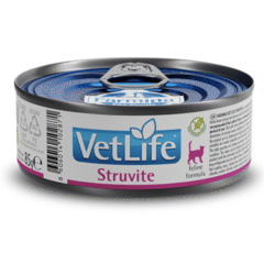 alimento húmedo gatos cristales estruvita y cistitis idiopática farmina vet life cat struvite 85 g para gatos