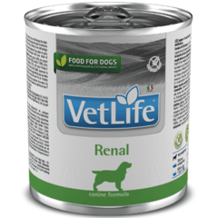 alimento húmedo renal para perros con insuficiencia renal farmina vet life renal perros 300 g