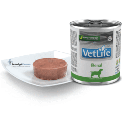 alimento húmedo renal para perros con insuficiencia renal farmina vet life renal perros 300 g aspecto