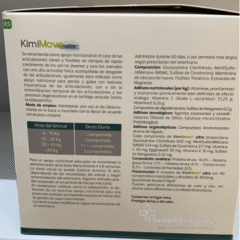 articulaciones perros y gatos condroprotector kimimove ultra en comprimidos COMPOSICIÓN