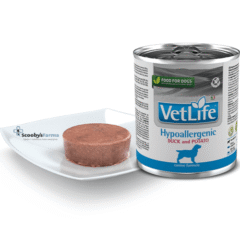comida húmeda para perros con alergias farmina vet life hypoallergenic lata pato y patatas perros 300 g aspecto