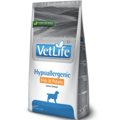 pienso hipoalergénico para perros farmina vet life hypoallergenic pescado y patata