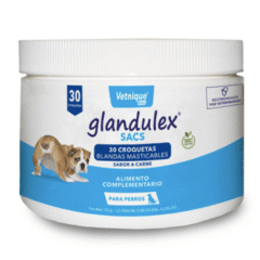 glándulas anales perros glandulex sacs 30 croquetas sabor carne