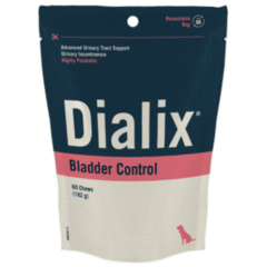 incontinencia urinaria perros dialix bladder control canine 60 chews perros